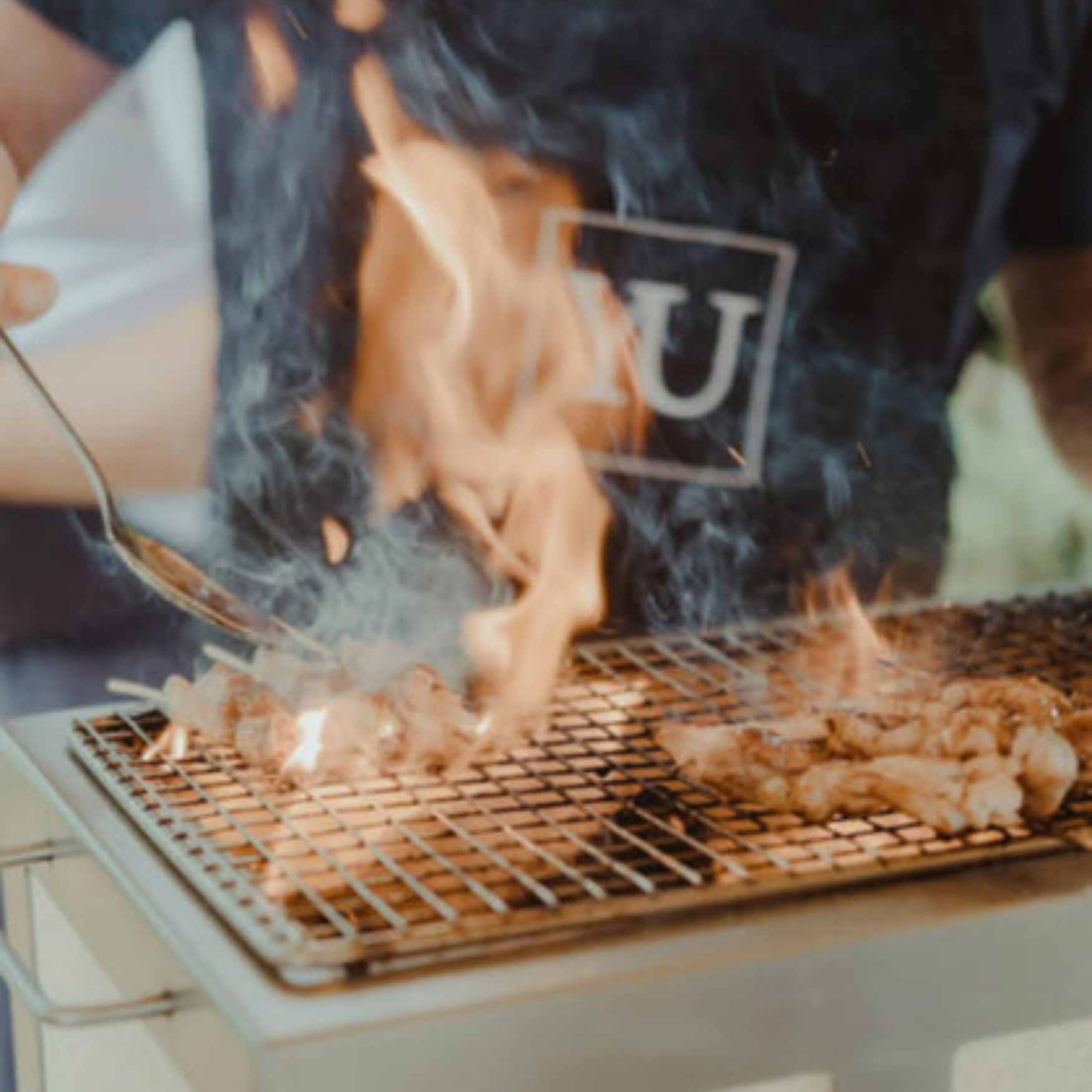 Little Kasai Konro Grill with Stainless Steel Frame V2 - Image 3